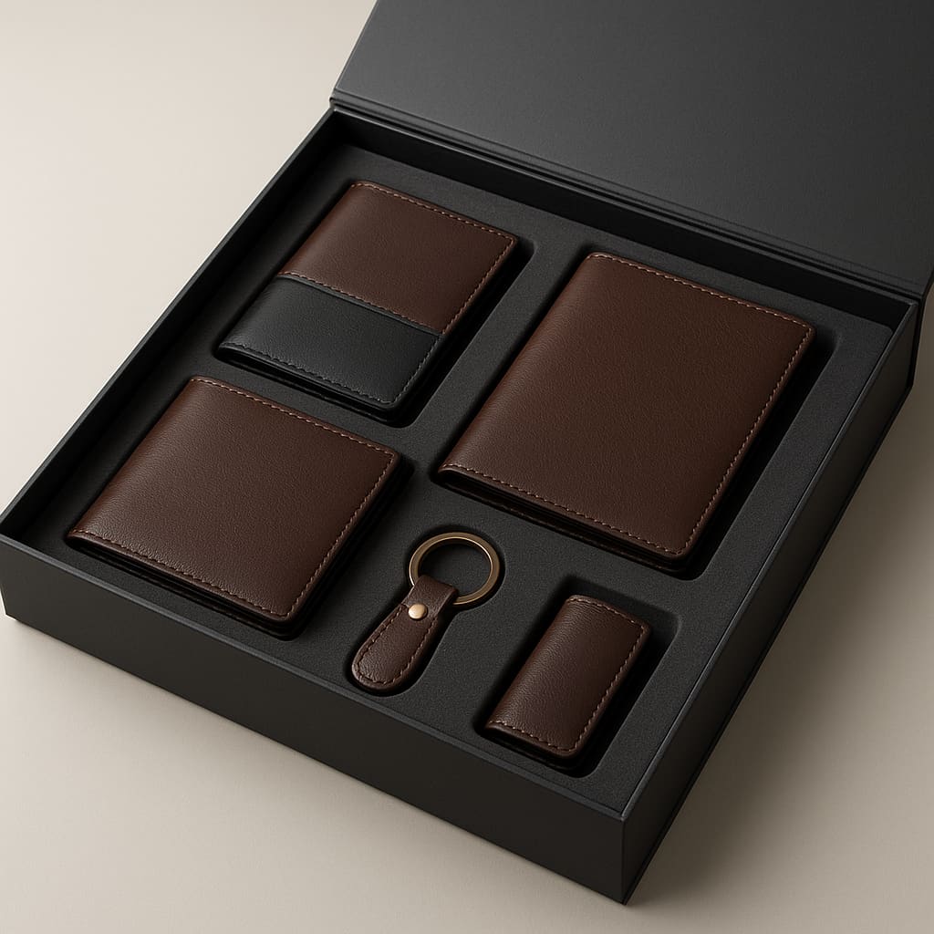 Corporate Leather Gift Set